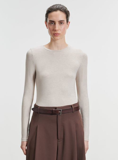 T-shirt en viscose et élasthanne - MAJESTIC FILATURES