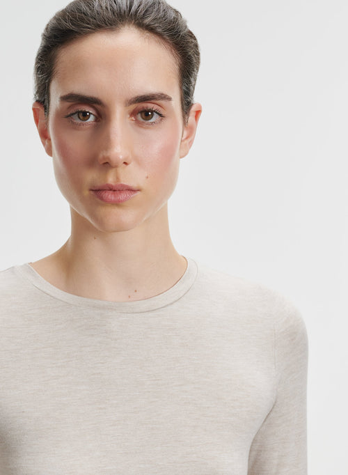 T-shirt en viscose et élasthanne - MAJESTIC FILATURES