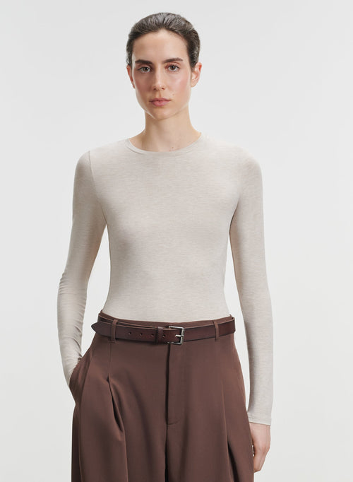 T-shirt en viscose et élasthanne - MAJESTIC FILATURES