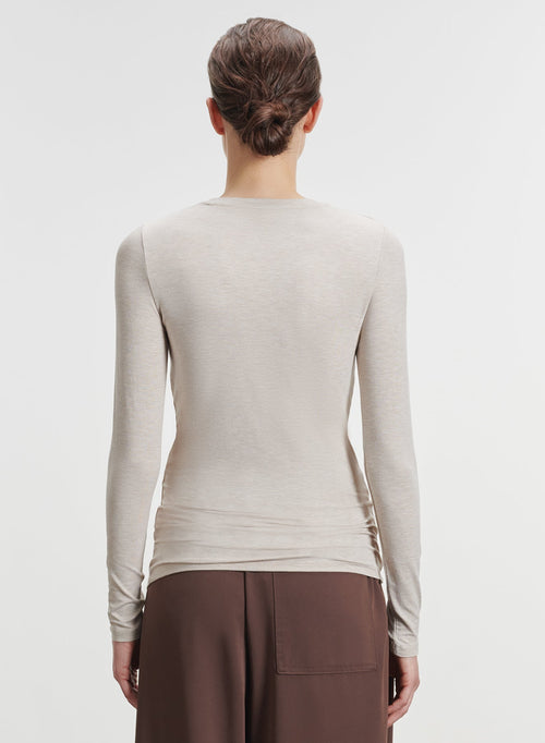 T-shirt en viscose et élasthanne - MAJESTIC FILATURES