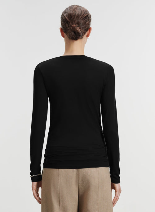 T-shirt en viscose et élasthanne - MAJESTIC FILATURES
