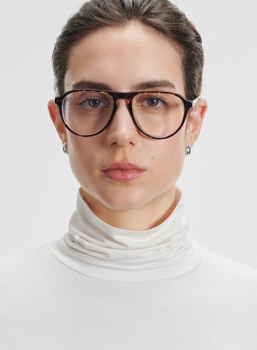 Camiseta de viscosa y elastano - MAJESTIC FILATURES