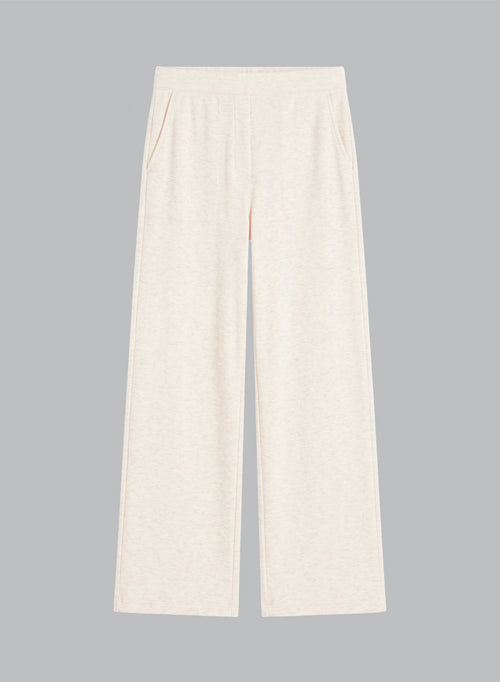 Hose aus Viskose/Elasthan in Beige - MAJESTIC FILATURES