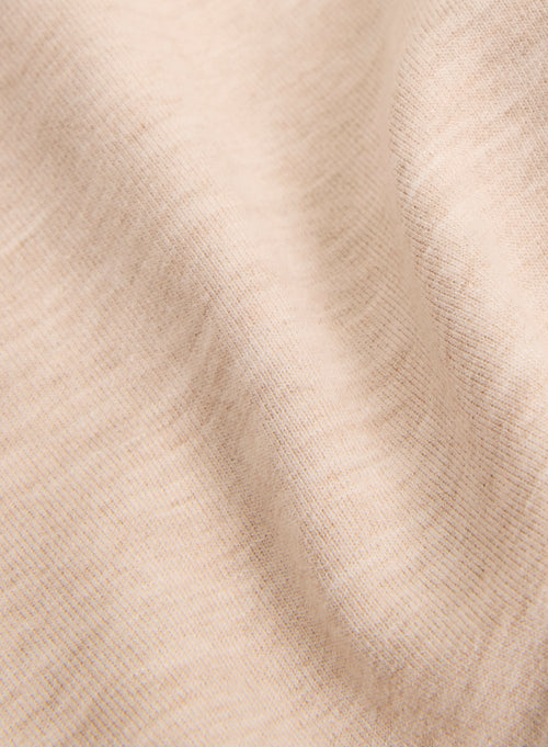 Beige Long Sleeve Viscose Jacket - MAJESTIC FILATURES