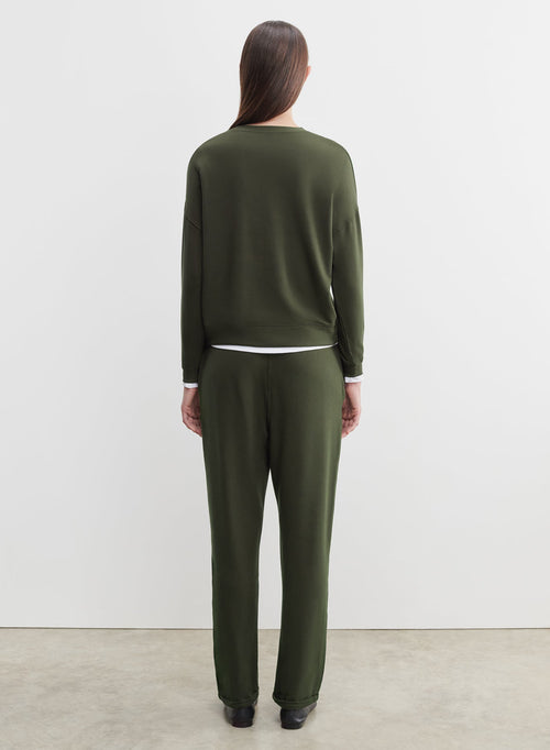 Pantalon en viscose et élasthanne - MAJESTIC FILATURES