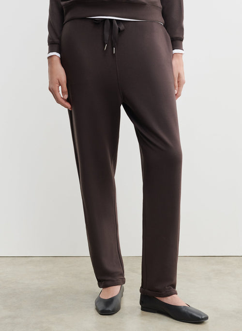 Pants in viscose and elastane - MAJESTIC FILATURES