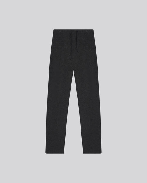 Grey viscose/elastane trousers - MAJESTIC FILATURES