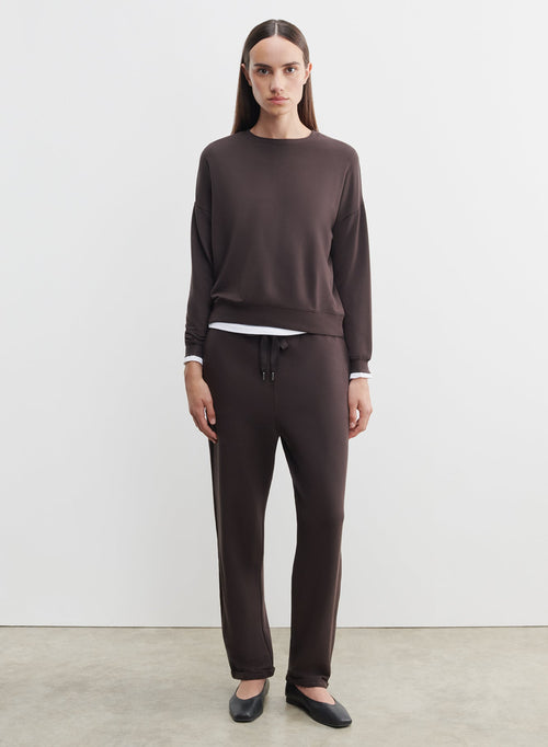 Viscose- und Elastan-Sweatshirt - MAJESTIC FILATURES