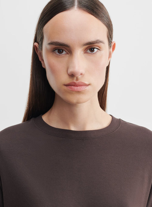 Viscose- und Elastan-Sweatshirt - MAJESTIC FILATURES