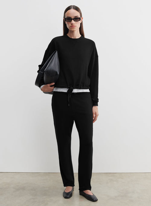 Sweat en viscose et élasthanne - MAJESTIC FILATURES