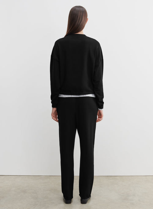 Sweat en viscose et élasthanne - MAJESTIC FILATURES
