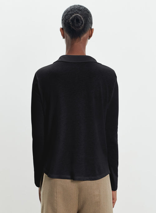 Chemise en coton et cachemire - MAJESTIC FILATURES