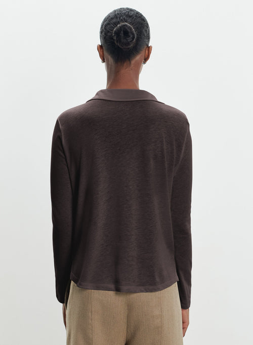 Chemise en coton et cachemire - MAJESTIC FILATURES