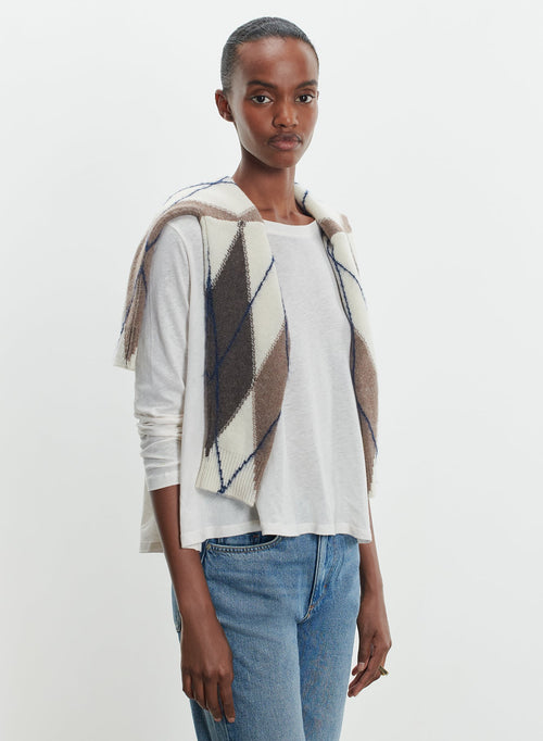 Camiseta de algodón y cachemira - MAJESTIC FILATURES