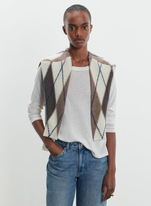 Camiseta de algodón y cachemira - MAJESTIC FILATURES