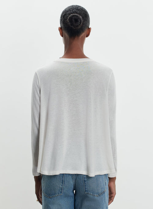 Camiseta de algodón y cachemira - MAJESTIC FILATURES