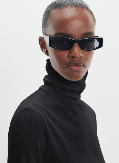 T-shirt en coton organique et cachemire - MAJESTIC FILATURES