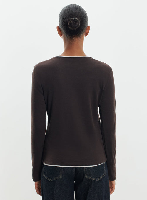 T-shirt en coton organique et cachemire - MAJESTIC FILATURES