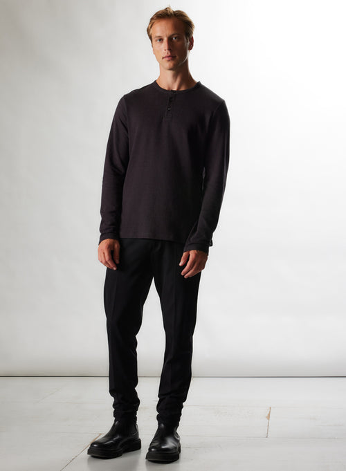 "Cotton / Cashmere Double-sided Long Sleeve Tunisian" - MAJESTIC FILATURES