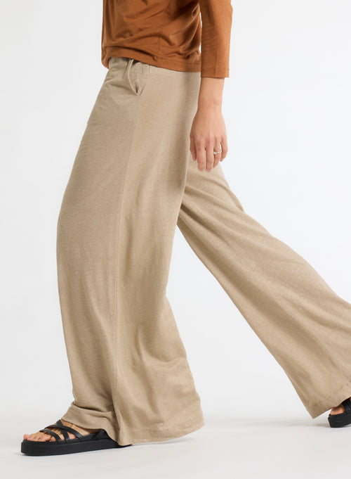 Pantalon Beige - MAJESTIC FILATURES