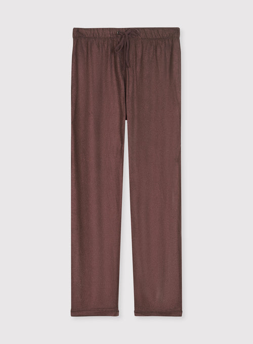 Pantalon Violet en Viscose / Elasthanne - MAJESTIC FILATURES