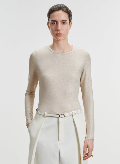 T-shirt viscose et élasthanne - MAJESTIC FILATURES