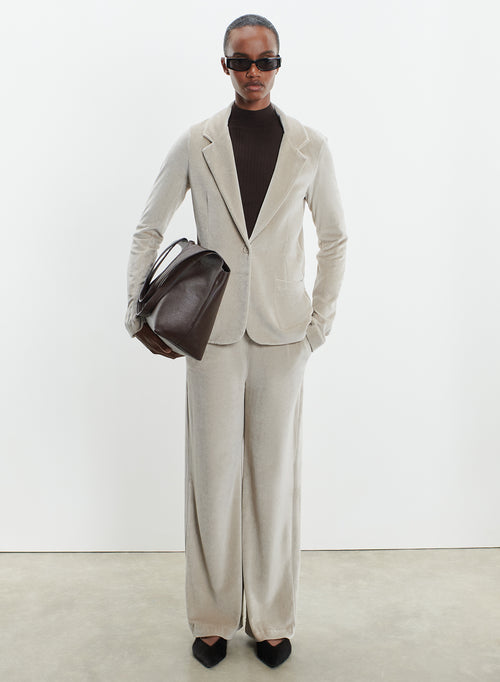 Pantalon en coton organique, modal et élasthanne - MAJESTIC FILATURES