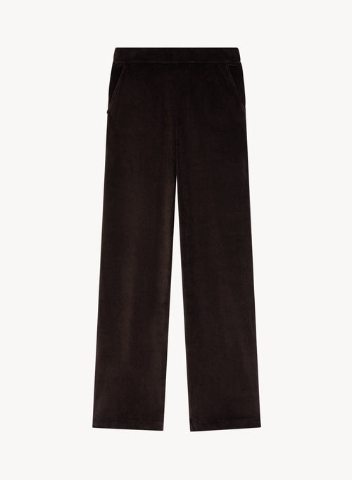 Pantalon en coton organique, modal et élasthanne - MAJESTIC FILATURES