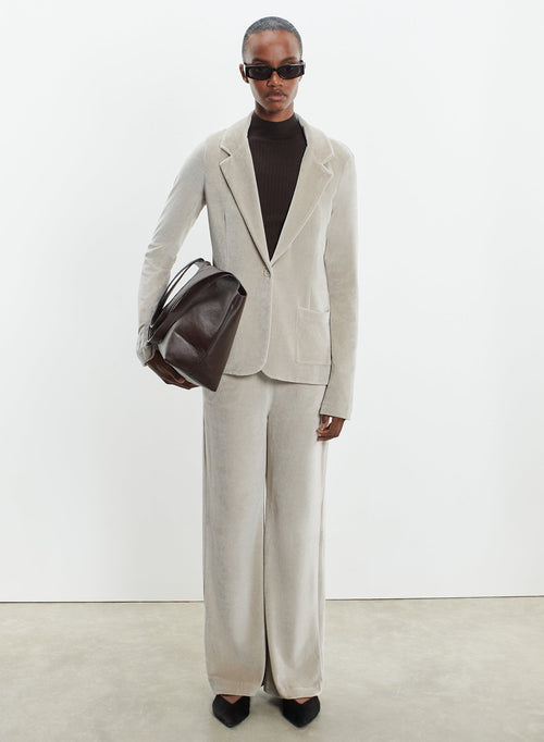 Veste en coton, modal et élasthanne - MAJESTIC FILATURES