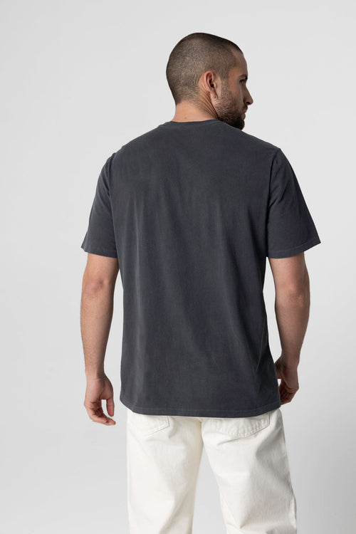 T-shirt Mésange Col Rond Manches Courtes en Coton organique / Elasthanne - MAJESTIC FILATURES