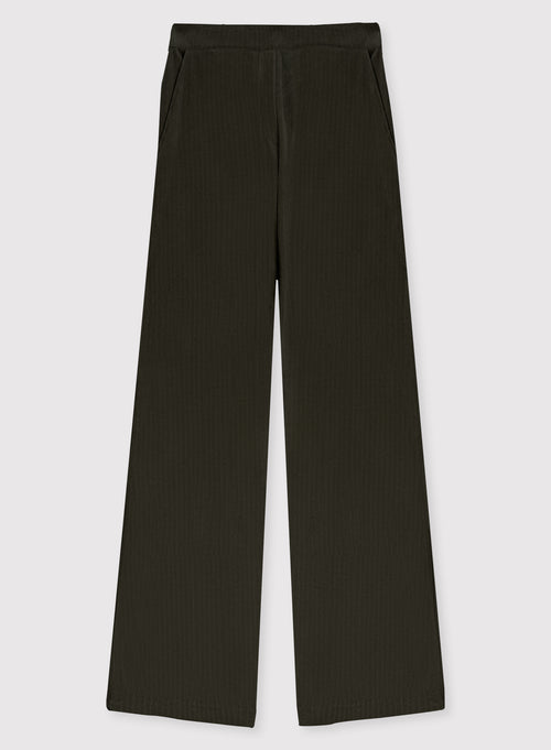 Grüne Baumwollhose - MAJESTIC FILATURES