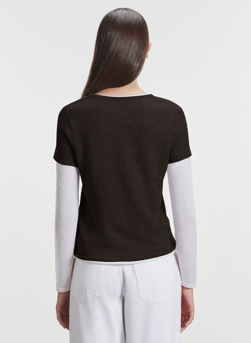 Cashmere T-shirt - MAJESTIC FILATURES