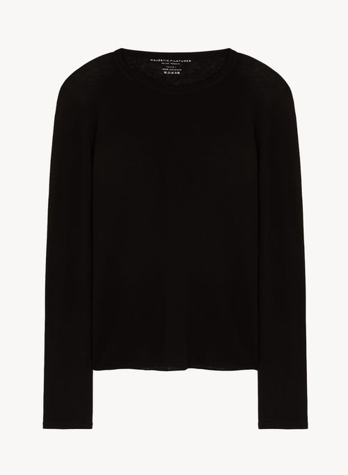 T-shirt en cachemire - MAJESTIC FILATURES