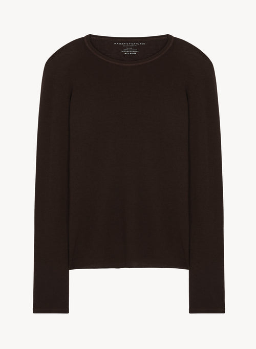 Cashmere T-shirt - MAJESTIC FILATURES