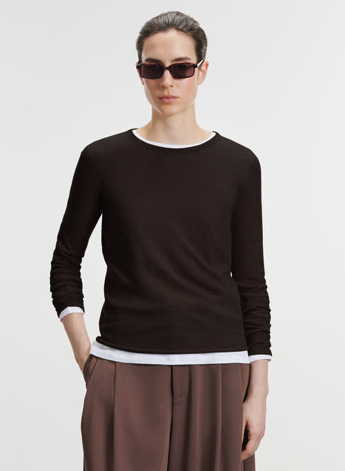 Cashmere T-shirt - MAJESTIC FILATURES