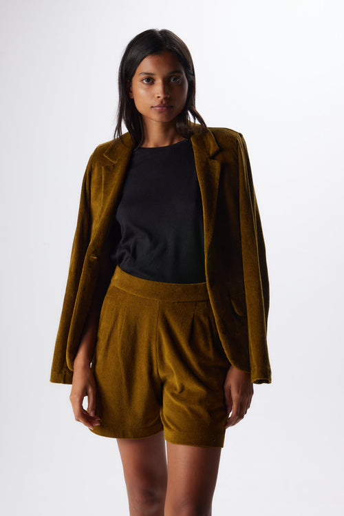 Anthracite Heather Long Sleeve Cotton/Cashmere Shirt - MAJESTIC FILATURES