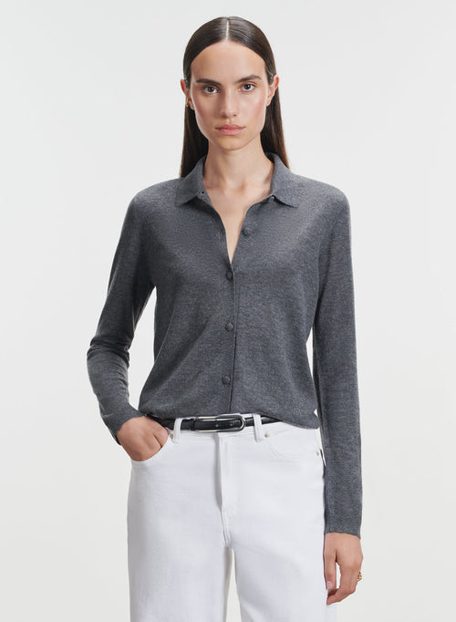 Chemise en cachemire - MAJESTIC FILATURES
