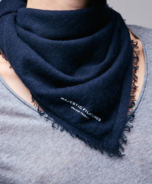 Bandana Marine en Cachemire - MAJESTIC FILATURES