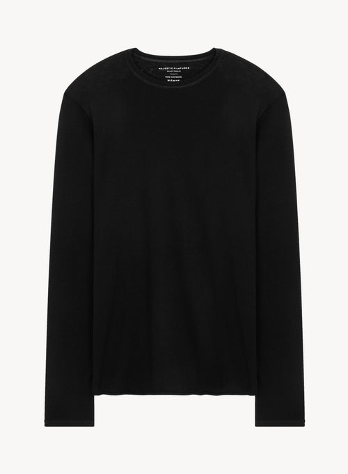 Cashmere T-shirt - MAJESTIC FILATURES