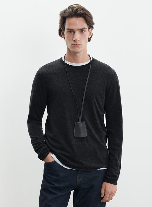 Kaschmir-T-Shirt - MAJESTIC FILATURES