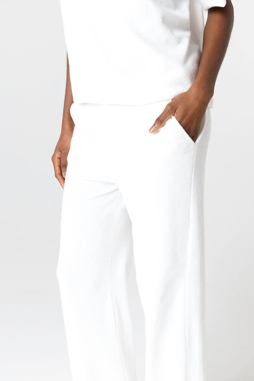 Milk Pants in Organic Cotton / Polyamide - MAJESTIC FILATURES