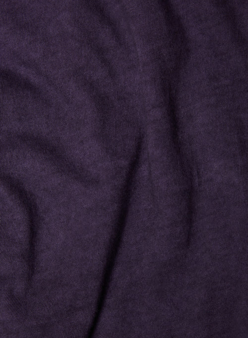 Lila Schal aus Baumwolle/Kaschmir - MAJESTIC FILATURES