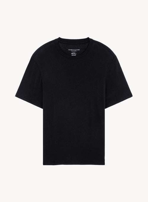 Cotton and cashmere T-shirt - MAJESTIC FILATURES