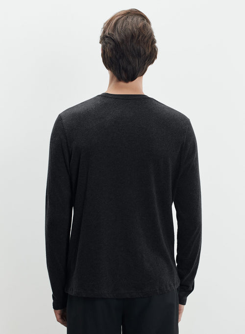 T-shirt en coton et cachemire - MAJESTIC FILATURES