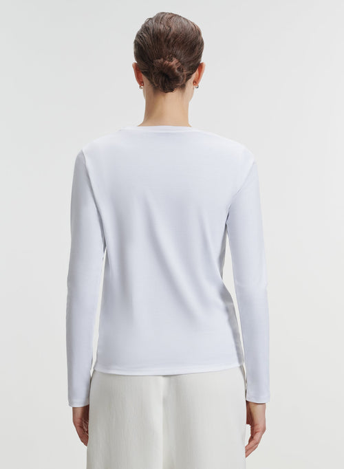 T-shirt en coton supima - MAJESTIC FILATURES