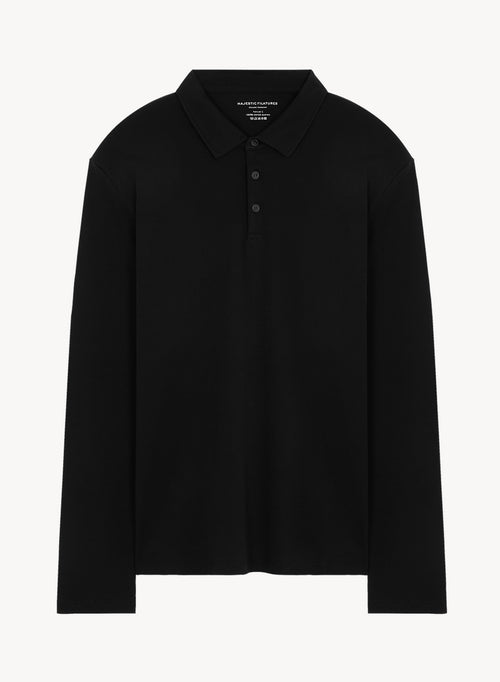 Baumwoll-Supima-Poloshirt - MAJESTIC FILATURES