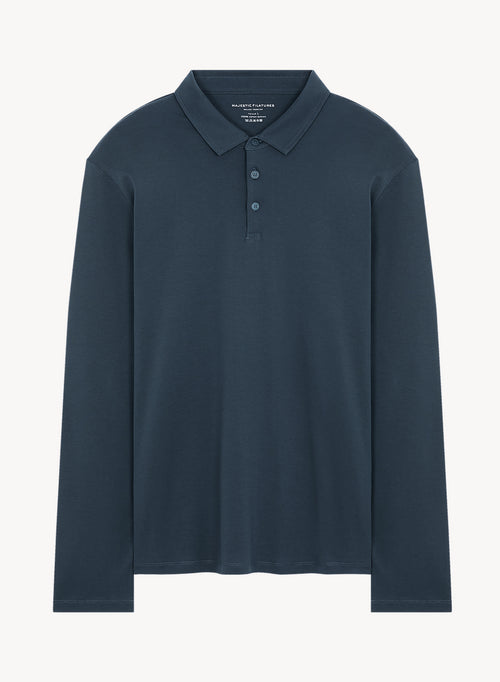 Polo en coton supima - MAJESTIC FILATURES
