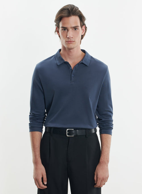 Polo en coton supima - MAJESTIC FILATURES