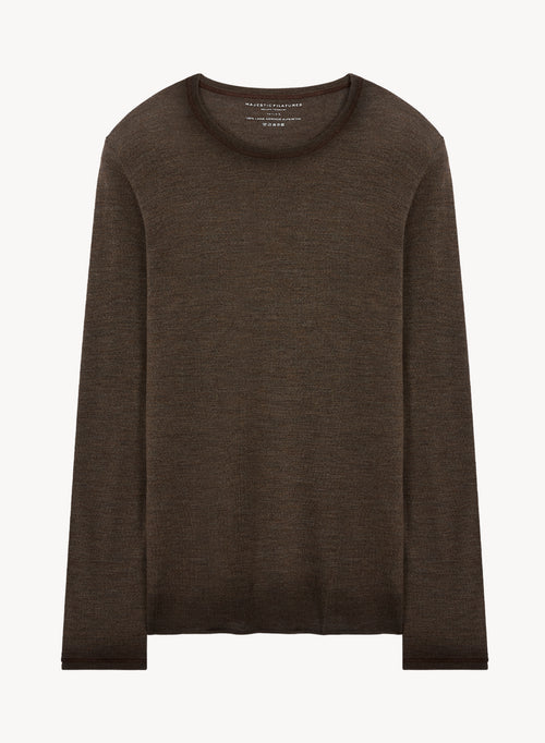 Merino wool sweater - MAJESTIC FILATURES