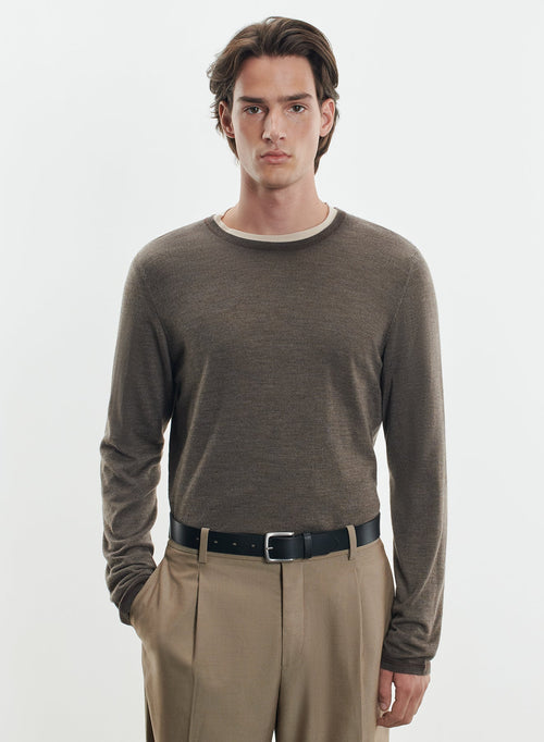 Merino wool sweater - MAJESTIC FILATURES